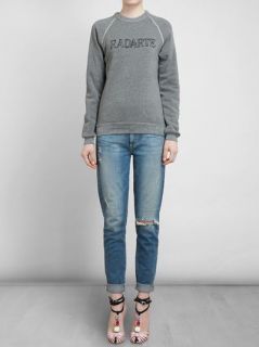 Rodarte Barbed Wire Radarte Printed Sweatshirt   Browns