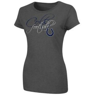 Indianapolis Colts Ladies Franchise Fit II T Shirt   Gray