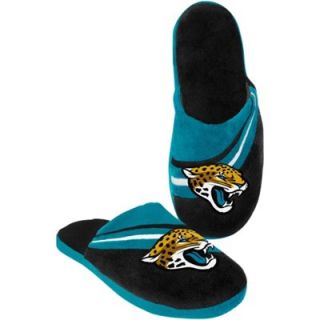 Jacksonville Jaguars Big Logo Slide Slippers   Teal/Black