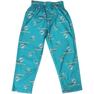Miami Dolphins Toddler Allover Logo Pants   Aqua
