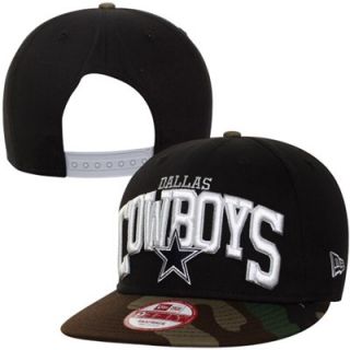 New Era Dallas Cowboys Snapbackin 9FIFTY Snapback Hat   Camo/Black