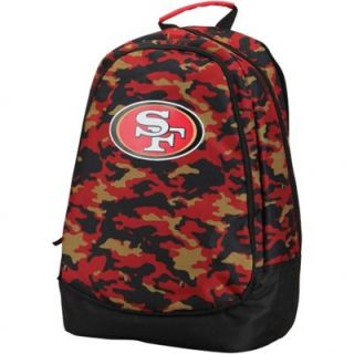 San Francisco 49ers Camo Core Backpack   Scarlet/Gold Camo