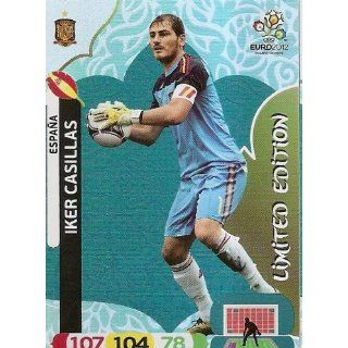 Euro 2012 Adrenalyn XL Iker Casillas Limited Edition [Toy] Toys & Games