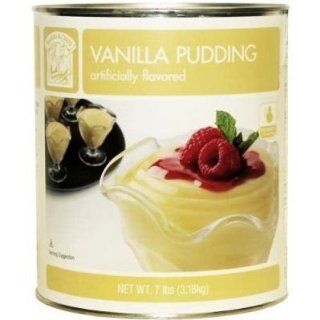 Bakers & Chefs Vanilla Pudding   112 Oz. (Pack Of 4)  Grocery & Gourmet Food
