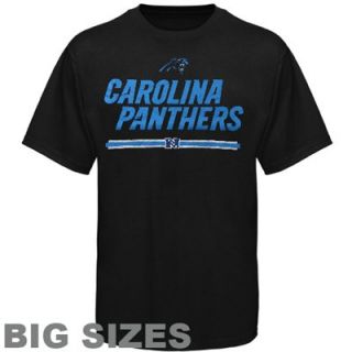 Carolina Panthers Critical Victory VI Big Sizes T Shirt   Black