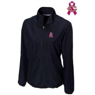 Cutter & Buck Chicago Bears Womens Breast Cancer Awareness WeatherTec Post Game Half Zip Jacket