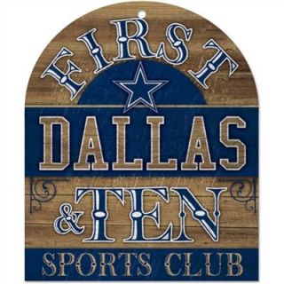 WinCraft Dallas Cowboys 10 x 11 Club Wood Sign