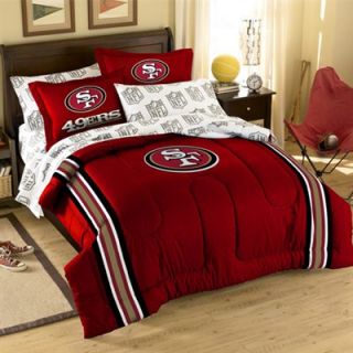 San Francisco 49ers 7 Piece Full Size Bedding Set