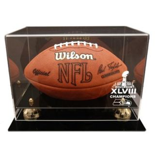 Seattle Seahawks Super Bowl XLVIII Champions Deluxe Football Display Case