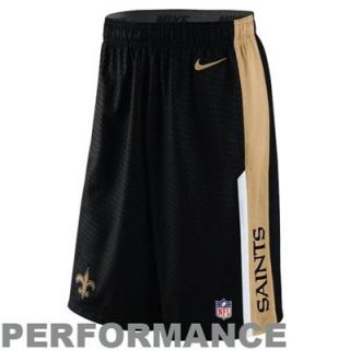 Nike New Orleans Saints Dri FIT Speed Fly XL Performance Shorts   Black
