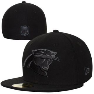 New Era Carolina Panthers Basic 59FIFTY Fitted Hat   Black/Gray