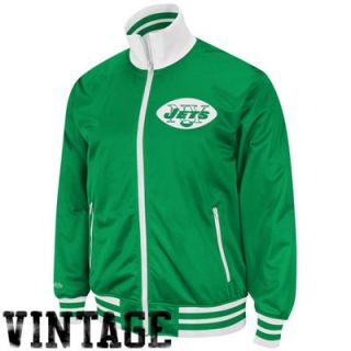 New York Jets Vintage Preseason Full Zip Jacket   Green