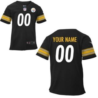 Nike Pittsburgh Steelers Preschool Customized Team Color Game Jersey