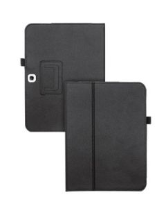 Case It Samsung Galaxy Tab 3 10 inch Folio Flip Case   Black
