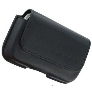 BlackBerry Horizontal Leather Case for BlackBerry Bold   Blue Cell Phones & Accessories