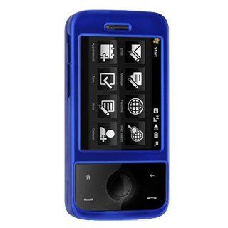 Rubberized Proguard Case w/ Detachable Belt Clip for Sprint HTC Touch Diamond (Blue) Cell Phones & Accessories