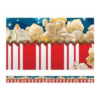 Edupress Ep 3271 Popcorn Layered Border   Wallpaper Borders