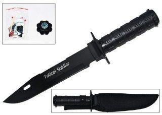 PA0207BK TS. 12.5" Takedown "Tactical Soldier" Survival Knife This lightweight buddy is all you need when hiking, hunting or doing any other physical activity. The lightweight feel won't slow you down and this knife still possesses all o