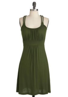 Richly Royal Dress in Olive  Mod Retro Vintage Dresses