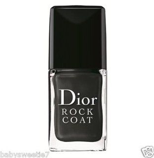 Dior Rock Coat for Nail Smokey Black Effect Topcoat 10ml  Beauty Products  Beauty