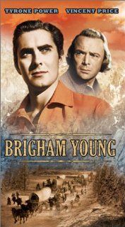 Brigham Young [VHS] Tyrone Power, Linda Darnell, Dean Jagger, Brian Donlevy, Jane Darwell, John Carradine, Mary Astor, Vincent Price, Jean Rogers, Ann E. Todd, Willard Robertson, Moroni Olsen, Marc Lawrence, Stanley Andrews, Frank M. Thomas, Fuzzy Knight,