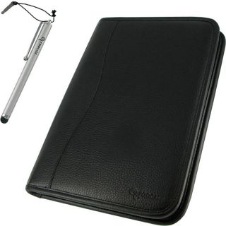 rooCASE 3 in 1 Kit   Executive Portfolio Leather Case for Motorola Xoom