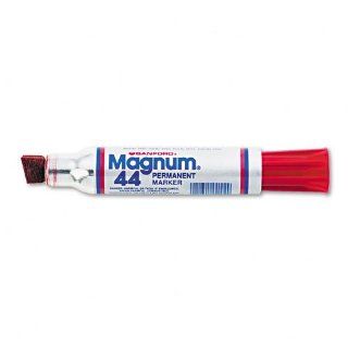 Sharpie Products   Sharpie   Magnum Oversized Permanent Marker, Chisel Tip, Red   Sold As 1 Each   Industrial strength marker for big marking jobs.   Oversized felt chisel tip draws extra wide, highly visible lines.   Specially formulated to mark on both w