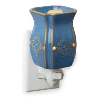Candle Warmers Etc. Plug in Fragrance Warmer, Vintage Azure   Scented Candles