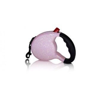 "The Executive" Pink 4ever glam Retractable Leash  Retractable Pet Leashes 