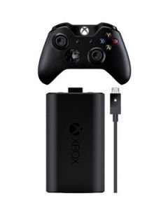 Xbox One Wireless Controller with Play and Charge Kit