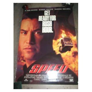 SPEED / ORIGINAL U.S. ONE SHEET MOVIE POSTER (KEANU REEVES & SANDRA BULLOCK) KEANU REEVES & SANDRA BULLOCK Entertainment Collectibles