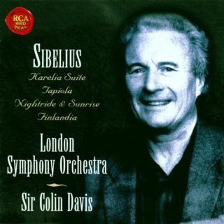 Sibelius Karelia, Tapiola, Les Oceanides, Valse Triste, etc. / Davis, London SO Music