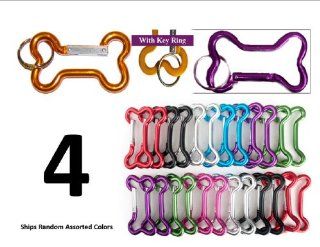 4 Dog Bone Carabiner Key Chains  For Dog Lovers Everywhere 
