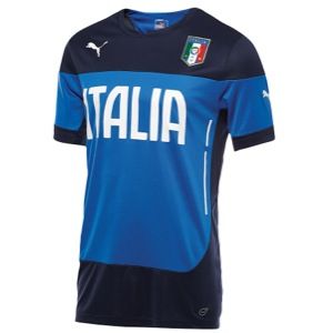 PUMA Training Jersey   Mens   Soccer   Clothing   Italy   Peacoat Blue