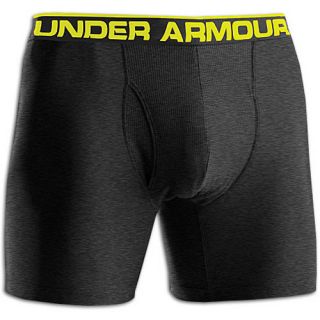 Under Armour The Original 6 Boxer Jock   Mens   Training   Clothing   Carbon Heather/Charcoal/High Vis Yellow