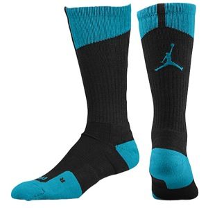 Jordan AJ Dri Fit Crew Socks   Mens   Basketball   Accessories   Atomic Mango/Black/Black