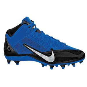Nike Alpha Pro 3/4 TD   Mens   Football   Shoes   Black/Metallic Silver/Sport Royal