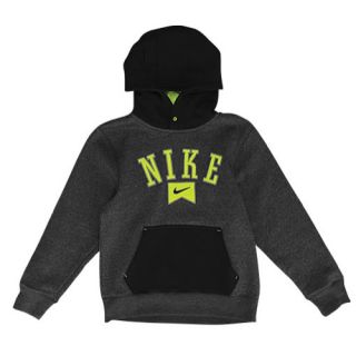 Nike SB Color Blocked Pullover Hoodie   Boys Grade School   Casual   Clothing   Charcoal Heather