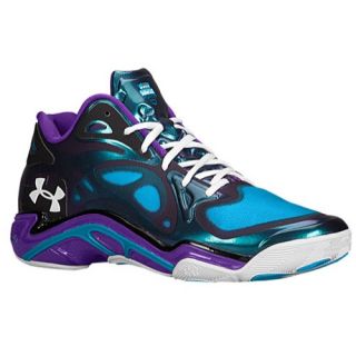 Under Armour Anatomix Spawn Low   Mens   Basketball   Shoes   Pirate Blue/Pride/White
