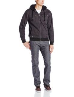 Southpole Men's All Over Printed Hooded Fleece with Sherpa Lining at  Mens Clothing store Cotton Lightweight Jackets