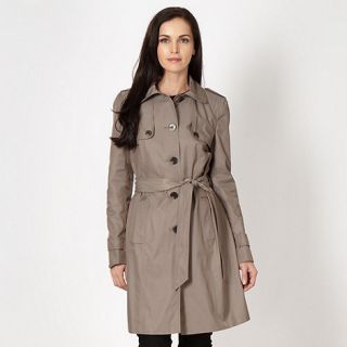 The Collection Taupe button tab mac