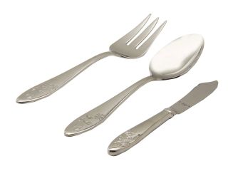Lenox Butterfly Meadow  3 Piece Serving Set Stainless