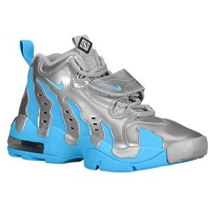 Nike Air DT Max 96   Boys Grade School   Training   Shoes   Metallic Silver/Black/Vivid Blue