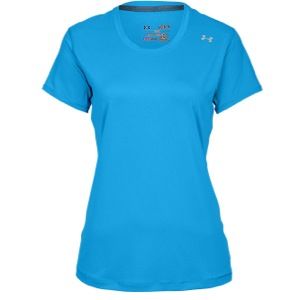 Under Armour Heatgear Sonic S/S T Shirt   Womens   Training   Clothing   Electric Blue/Graphite