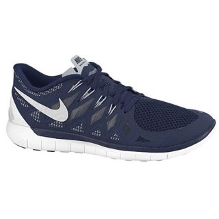 Nike Free 5.0 2014   Mens   Running   Shoes   Midnight Navy/White/Cool Grey/Wolf Grey