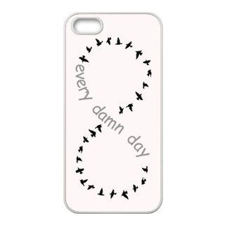 EVERY DAMN DAY Forever Young Rubber Case Cover for Apple Iphone 5 Customed Design Fashiondiy Cell Phones & Accessories