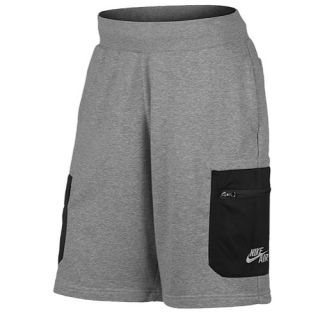 Nike Hybrid 6th Man Cargo Shorts   Mens   Casual   Clothing   Dark Grey Heather/Black