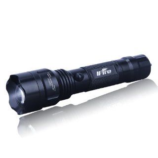 lundeng IFire C8S rechargeable CREE Q5 LED flashlight glare fifth gear Sports & Outdoors