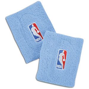For Bare Feet NBA Wristbands   Basketball   Accessories   NBA League Gear   Light Blue