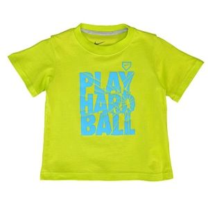 Nike TDL Graphic T Shirt   Boys Toddler   Casual   Clothing   Venom Green/Vivid Blue